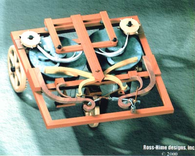 Rendering of Leonardo's Programmable Automaton